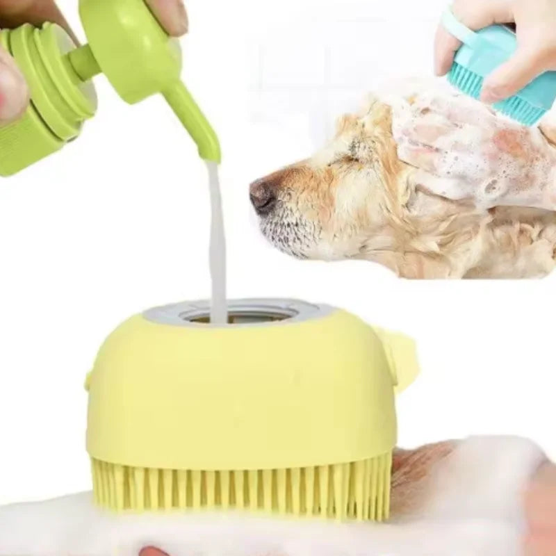 Snowy & Hope Silicone Pet Bath Brush
