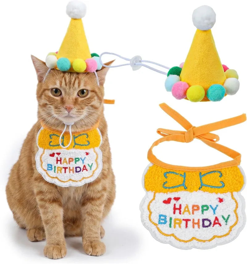 Pet Party Hat for Stuffed Animals Pet Birthday Hats Dogs Cats Rabbits Puppies Party also Goose Outfits Cement Plastic Duck Decor