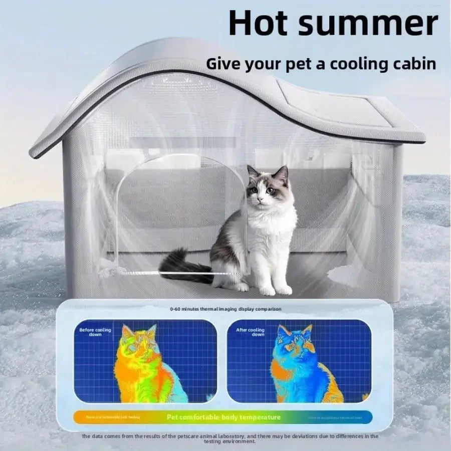 Snowy & Hope Cooling Pet House