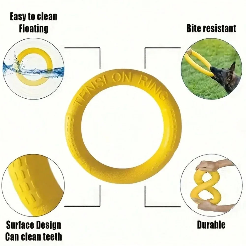 Snowy & Hope Floating Dog Training Ring