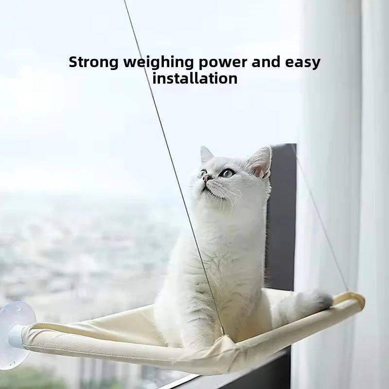 Snowy & Hope Window Cat Hammock Bed