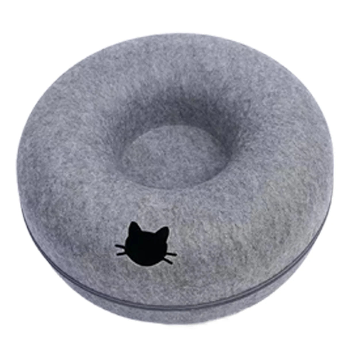 Snowy & Hope Donut Cat Tunnel Bed