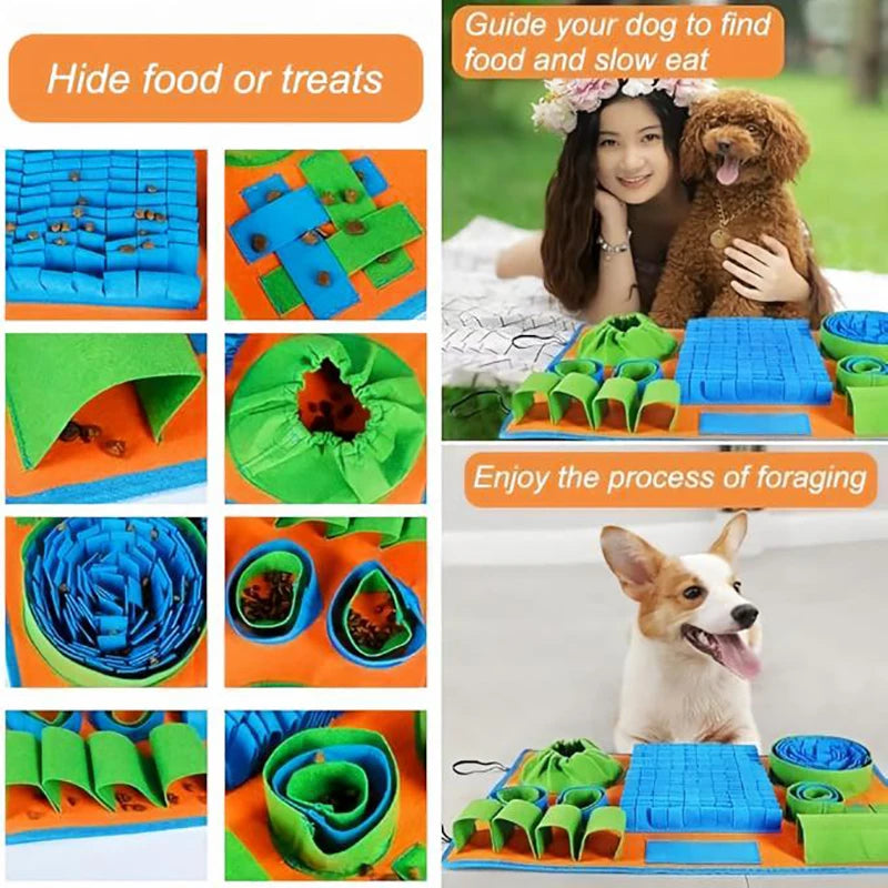 Snowy & Hope Snuffle Mat & Slow Feeder