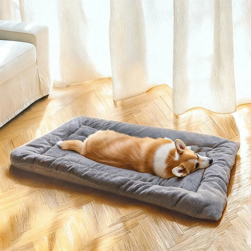 Snowy & Hope Extra-Large Plush Dog Bed