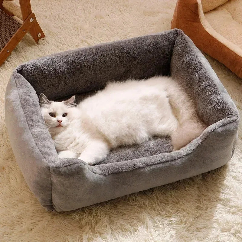 Snowy & Hope Cushioned Pet Bed