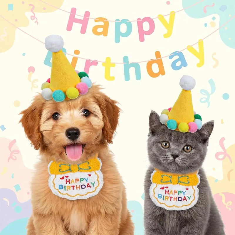 Pet Party Hat for Stuffed Animals Pet Birthday Hats Dogs Cats Rabbits Puppies Party also Goose Outfits Cement Plastic Duck Decor