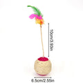 Snowy & Hope Sisal Feather Play Ball