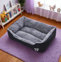Snowy & Hope Plush Dog Bed