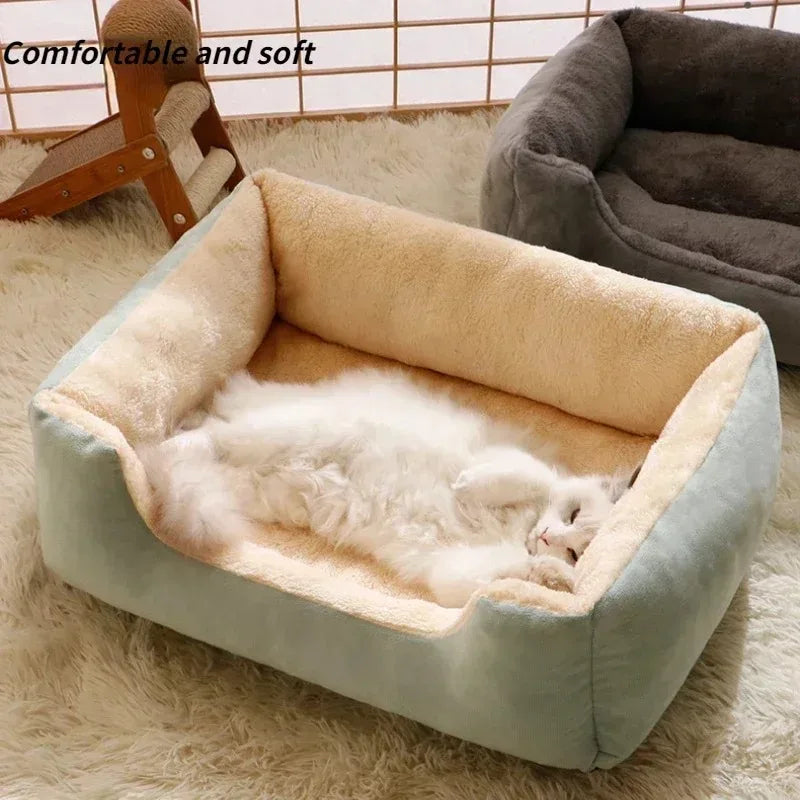 Snowy & Hope Cushioned Pet Bed