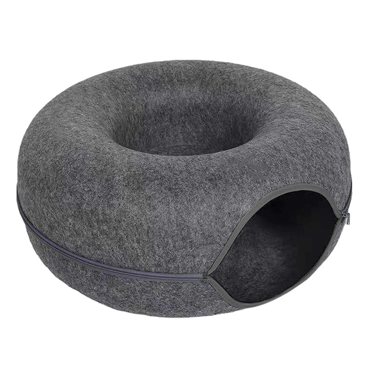 Snowy & Hope Donut Cat Tunnel Bed