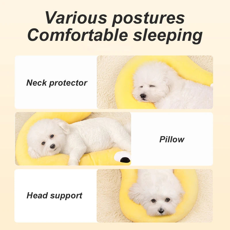 Snowy & Hope U-Shaped Pet Neck Pillow