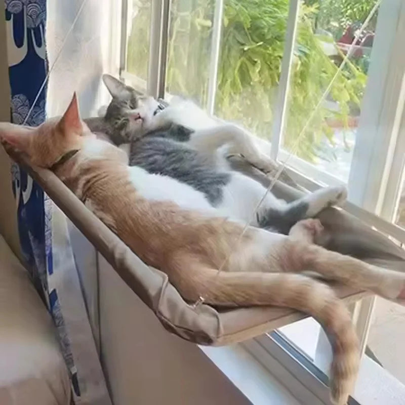 Snowy & Hope Window Cat Hammock Bed