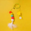 Snowy & Hope Feather Caterpillar Cat Toy