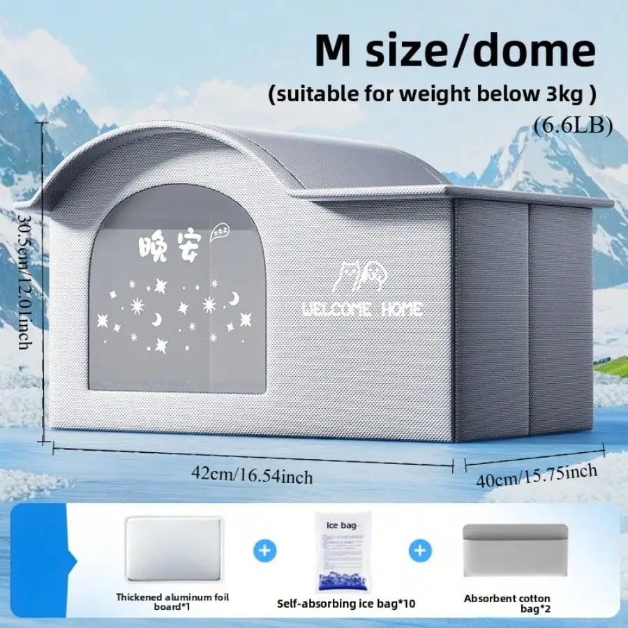 Snowy & Hope Cooling Pet House