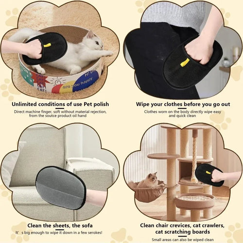 Snowy & Hope Double-Sided Pet Hair Removal Mitt