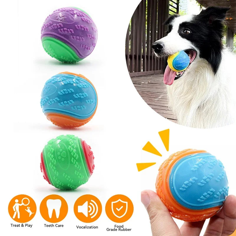 Snowy & Hope TPR Squeaky Dog Ball