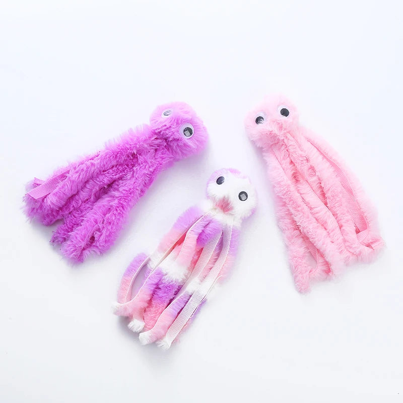 Snowy & Hope Plush Octopus Cat Toy