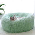 Snowy & Hope Round Plush Pet Bed