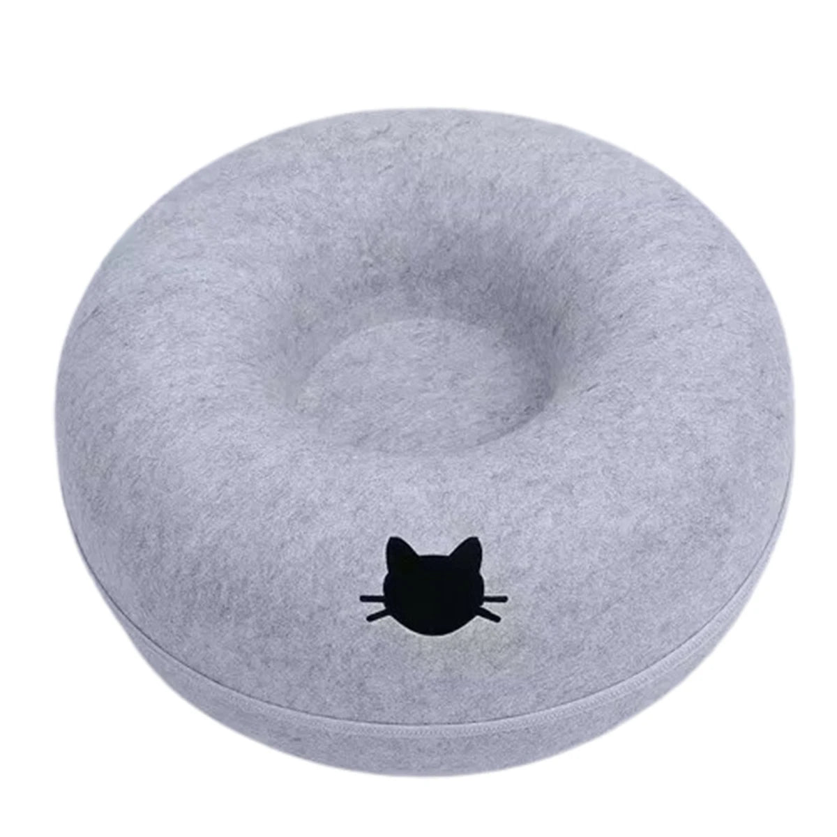 Snowy & Hope Donut Cat Tunnel Bed