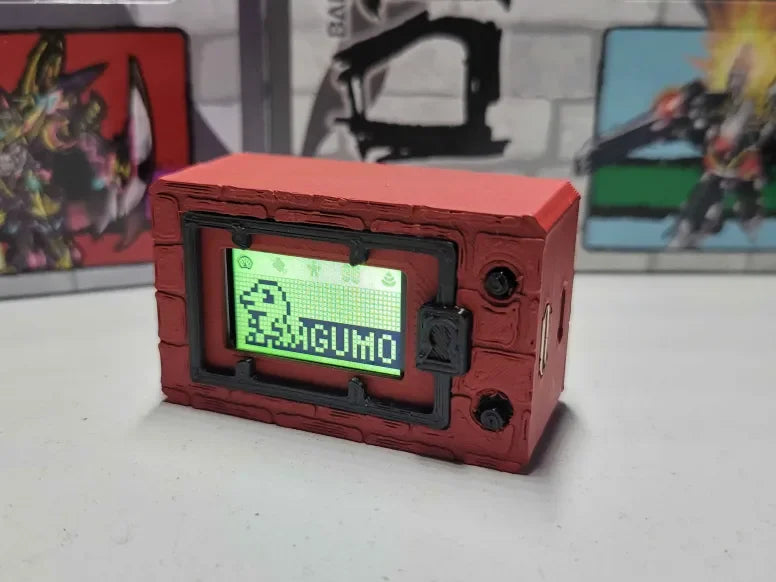DigimonV-Pet ESP32 Lilygo Based VPET with Add-Ons Mini Pet Game Handheld