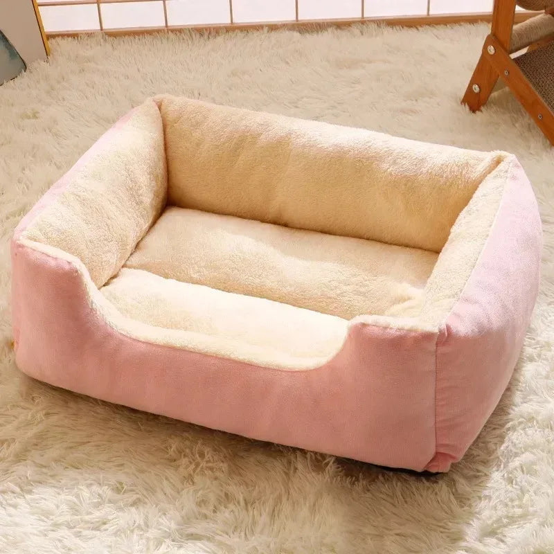 Snowy & Hope Cushioned Pet Bed