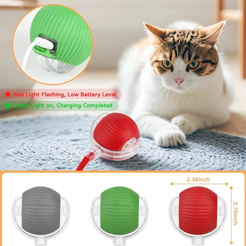 Snowy & Hope Smart Rolling Cat Ball