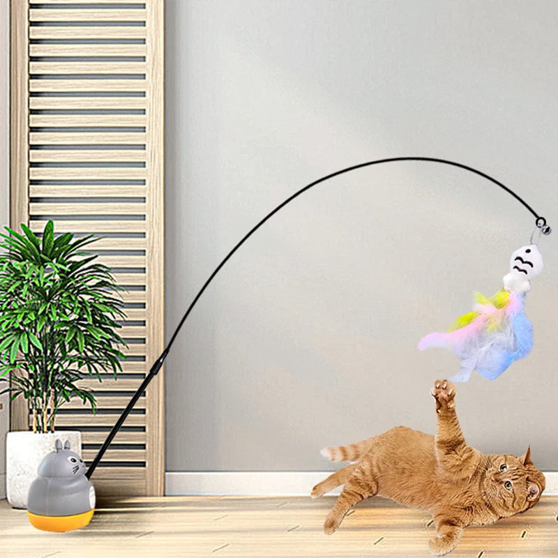 Snowy & Hope Feather Wand Cat Toy