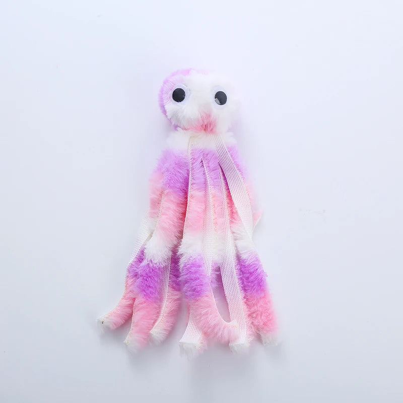 Snowy & Hope Plush Octopus Cat Toy
