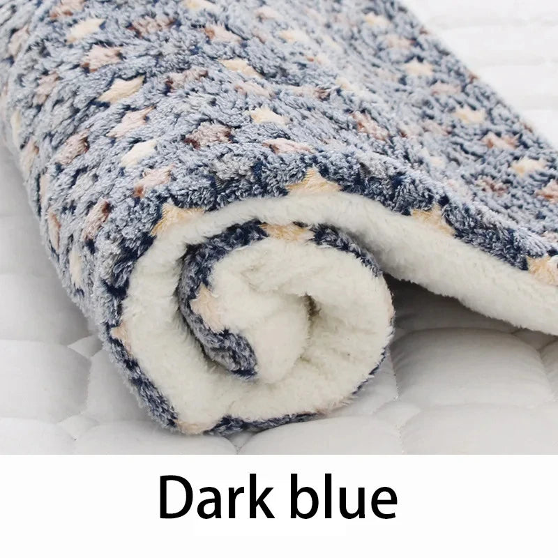 Snowy & Hope Flannel Pet Sleeping Mat