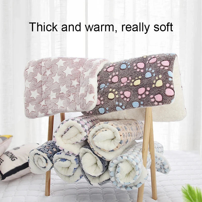 Snowy & Hope Flannel Pet Sleeping Mat