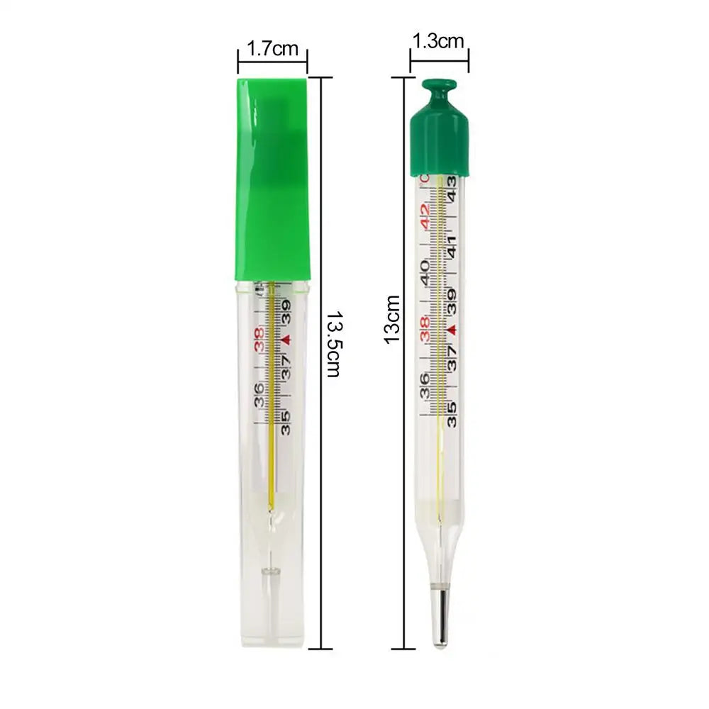 Pet Thermometer with Stretch Cord & Tail Clip Veterinary Temperature Sensor for Dogs Cats Horses Cattle Sheep Farm Livestock