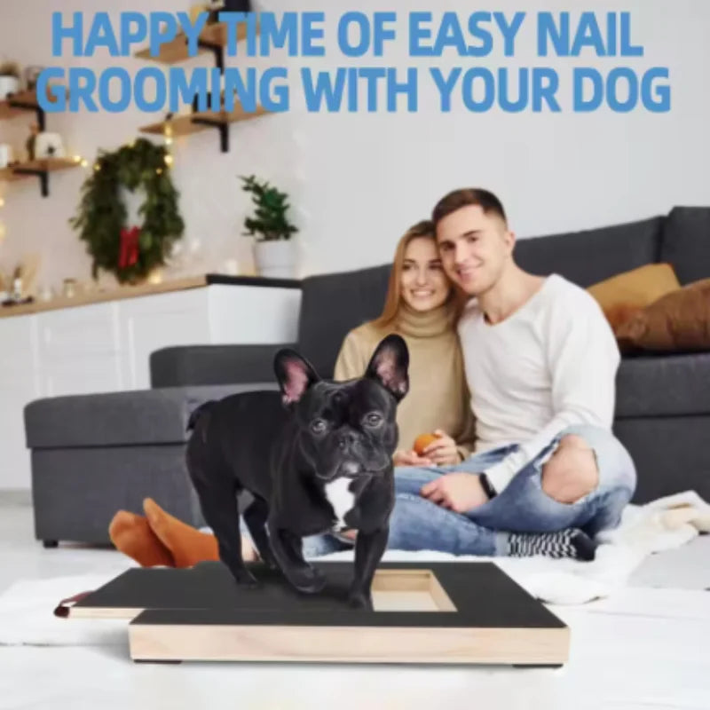 Snowy & Hope Dog Nail Scratch Board
