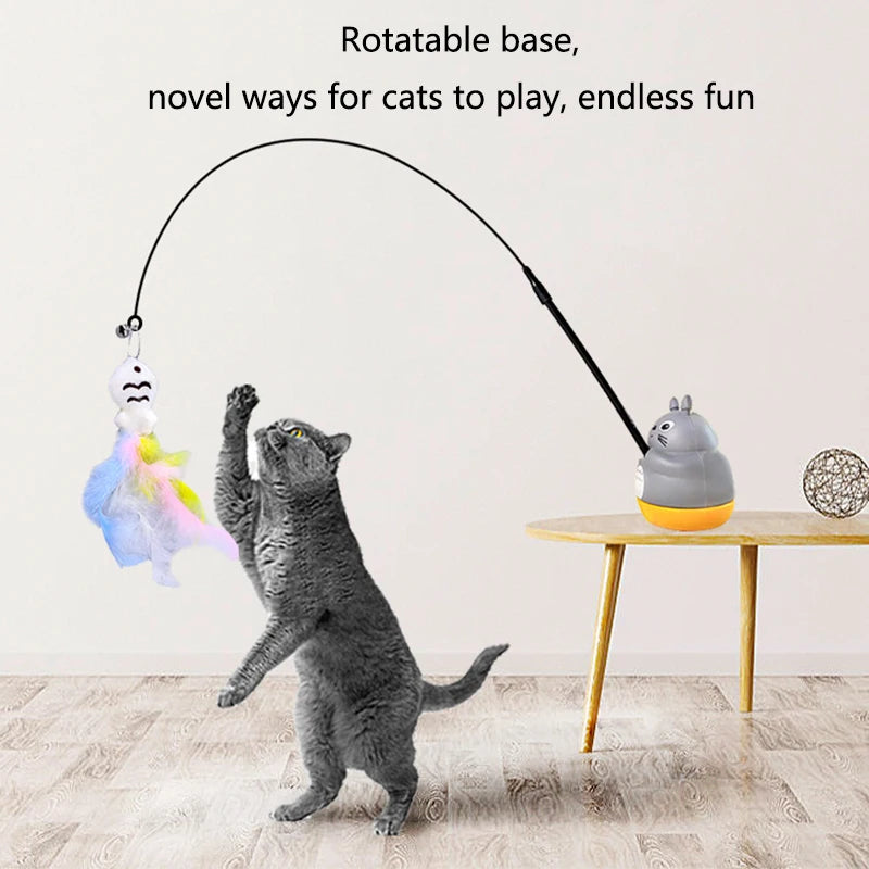 Snowy & Hope Feather Wand Cat Toy
