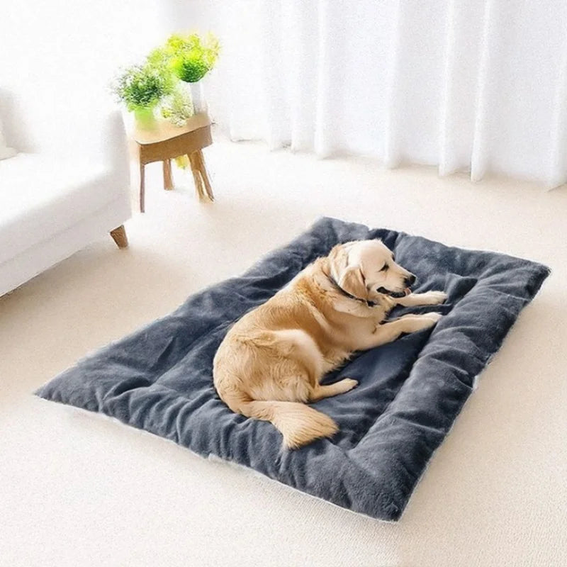 Snowy & Hope Extra-Large Plush Dog Bed