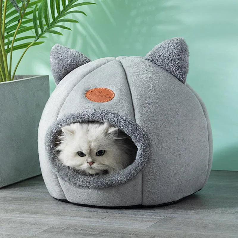 Snowy & Hope Cozy Cave Pet Bed