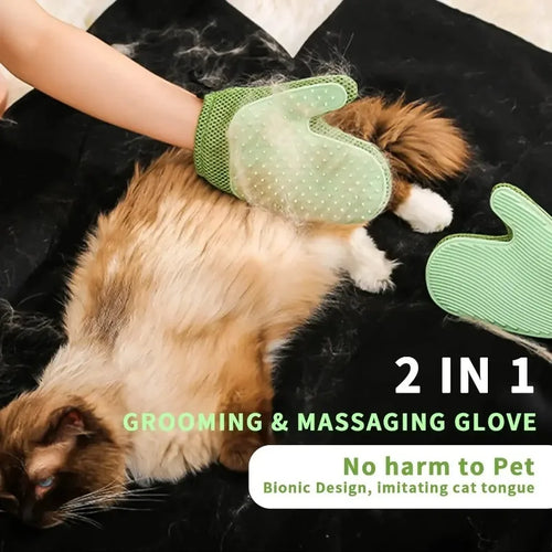 Snowy & Hope Double-Sided Grooming Glove