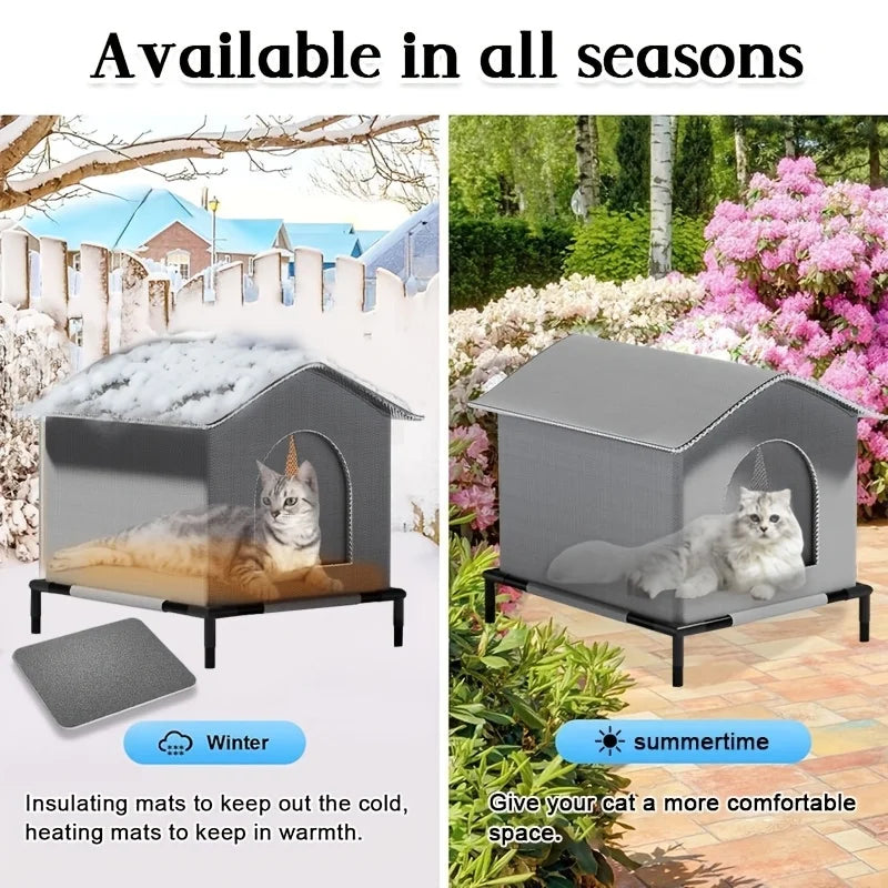 Snowy & Hope Foldable Outdoor Pet House