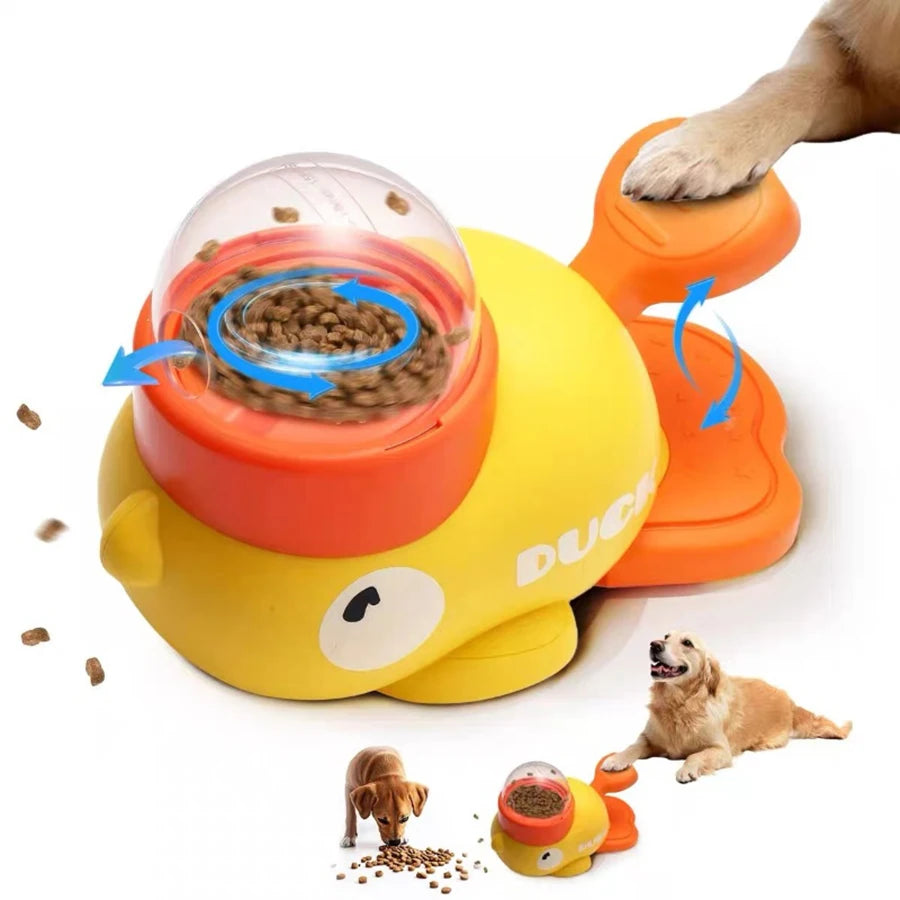 Snowy & Hope Duck Treat Dispenser Toy