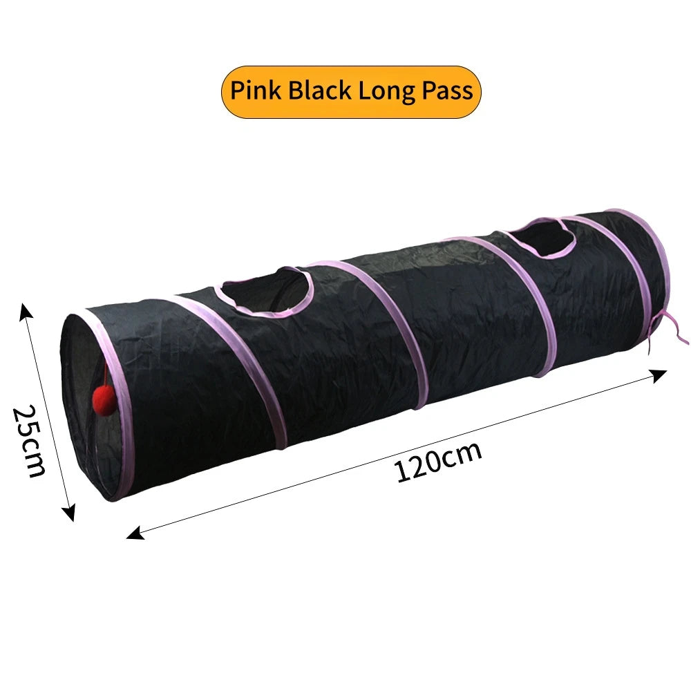 Snowy & Hope Multi-Shape Cat Play Tunnel