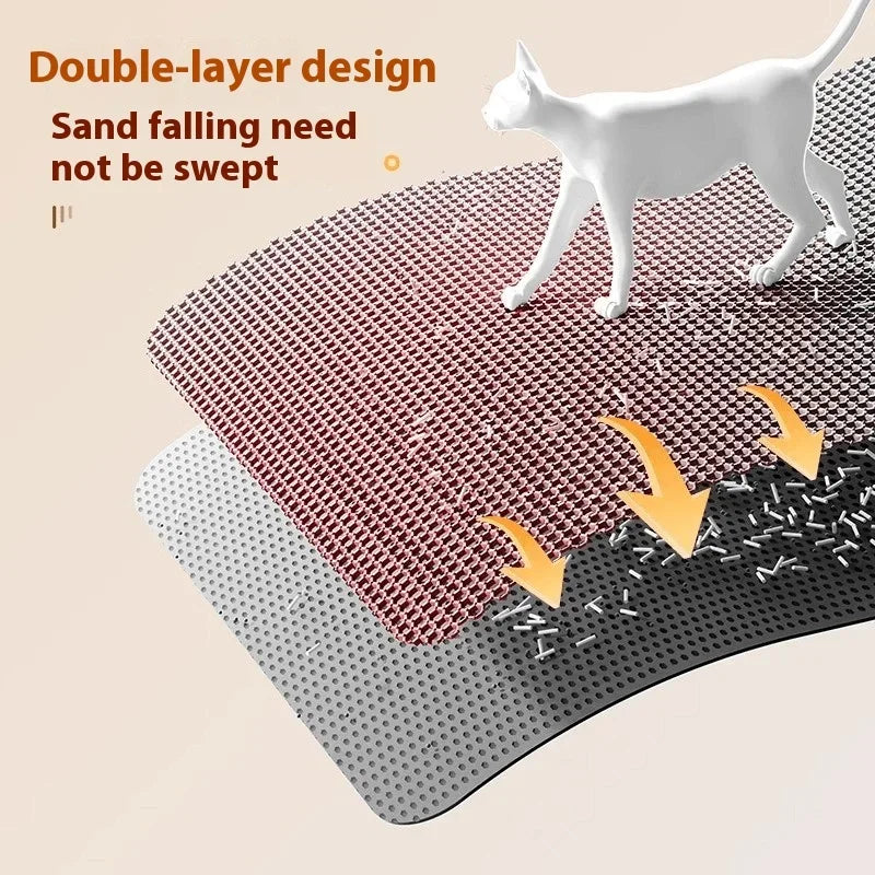 Snowy & Hope Waterproof Cat Litter Mat