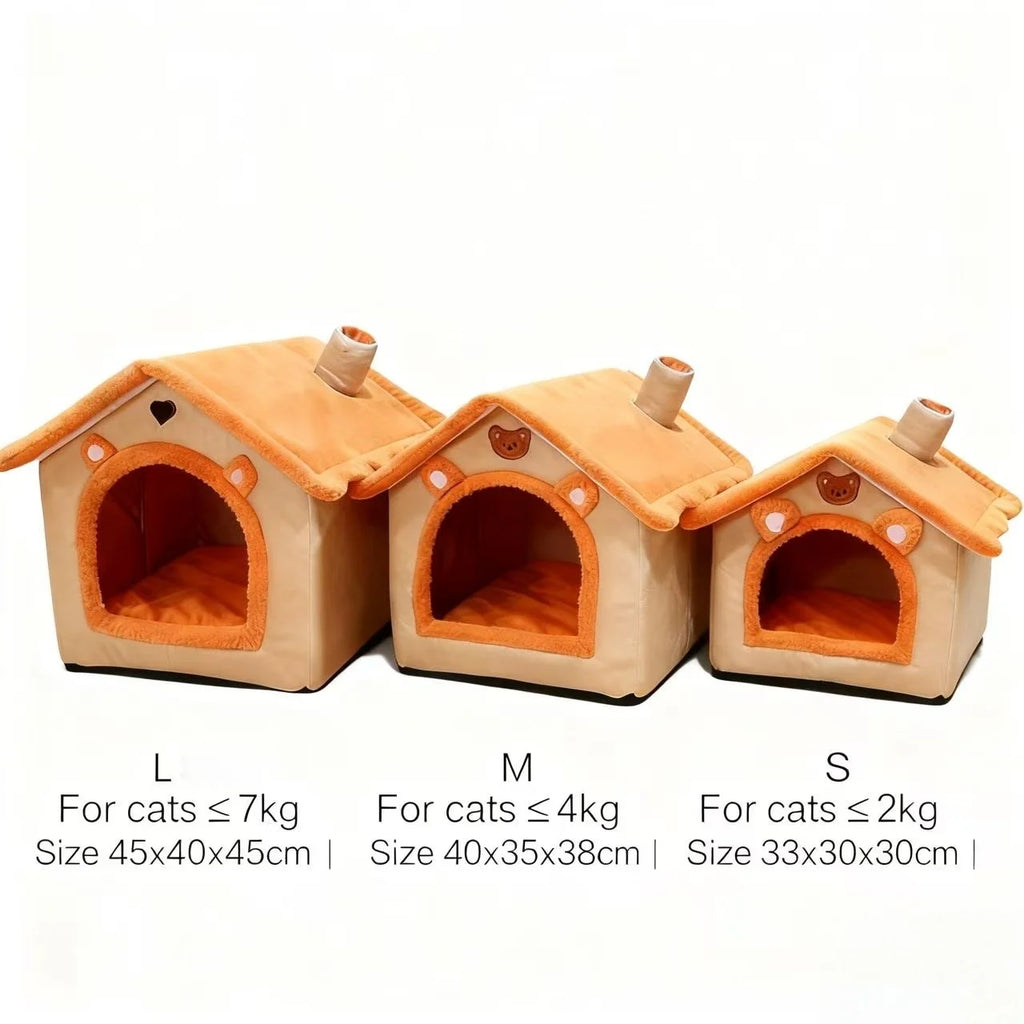 Snowy & Hope All-Season Pet House Bed