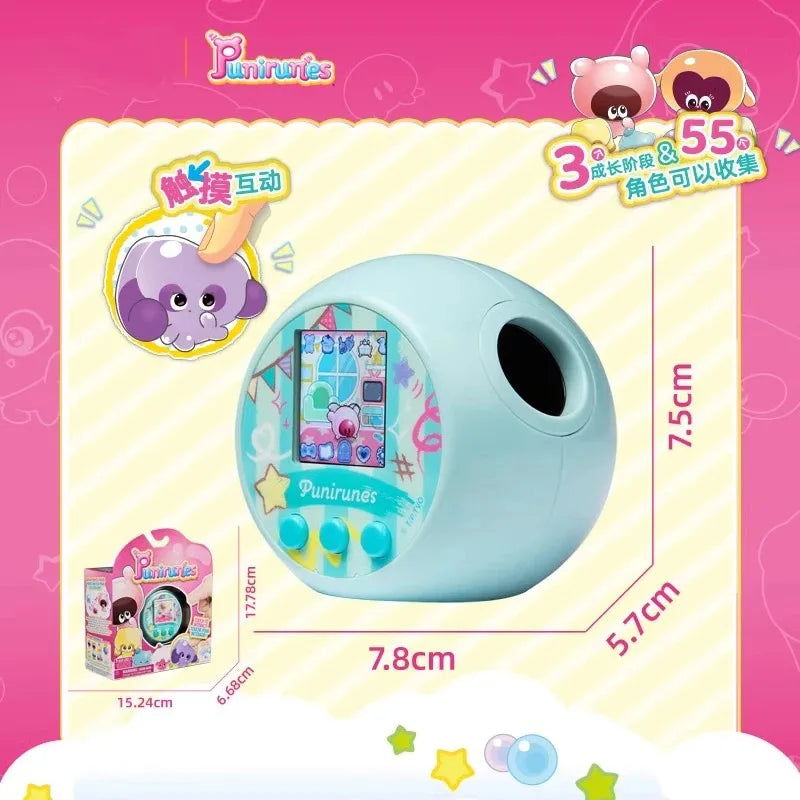 Punirunes Digital Pet Kawaii Fun and Interactive Cute Pet Game Machine Children Toys Trendy Toys Collectible Birthday Gift