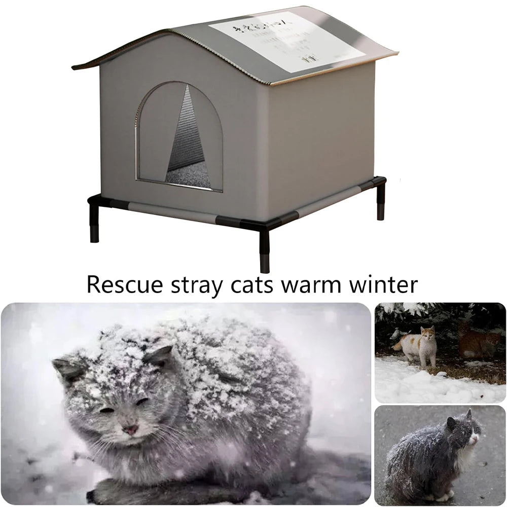 Snowy & Hope Foldable Outdoor Pet House