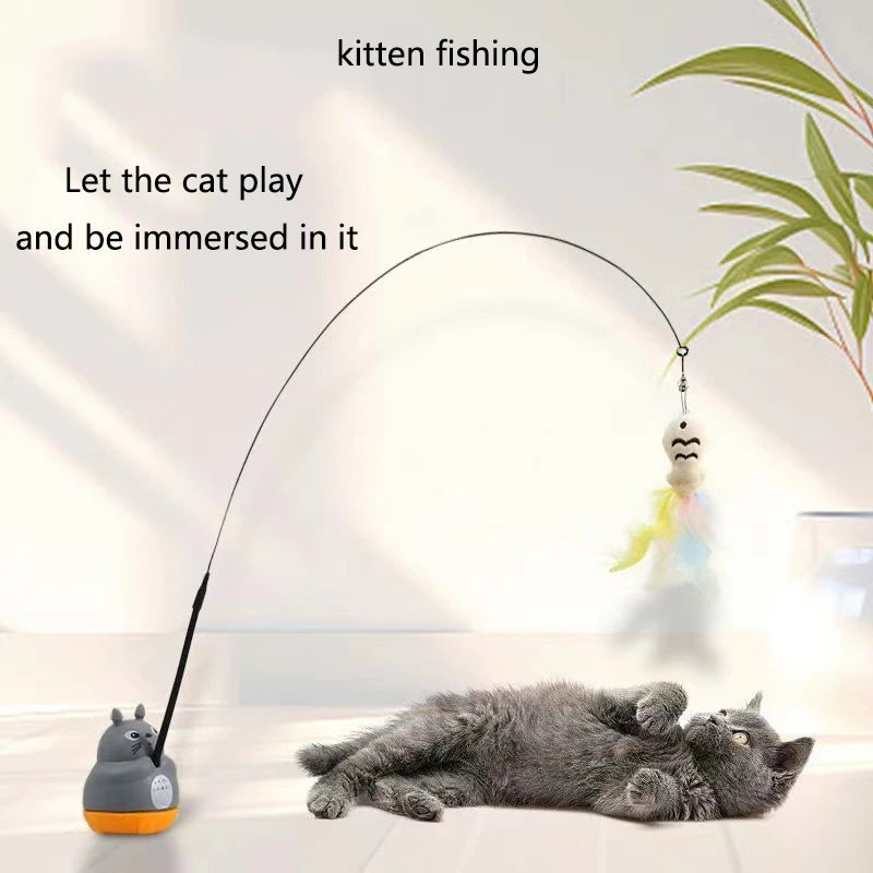 Snowy & Hope Feather Wand Cat Toy