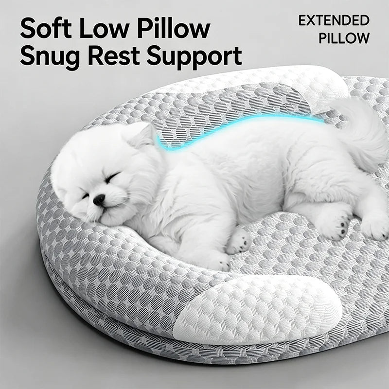 Snowy & Hope Ice-Silk Cooling Pet Bed