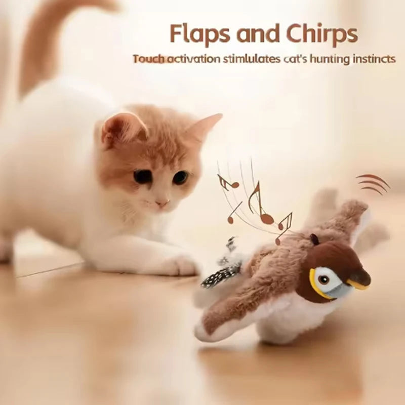 Snowy & Hope Interactive Chirping Bird Toy