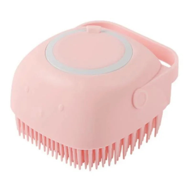 Snowy & Hope Shampoo-Dispensing Pet Bath Brush