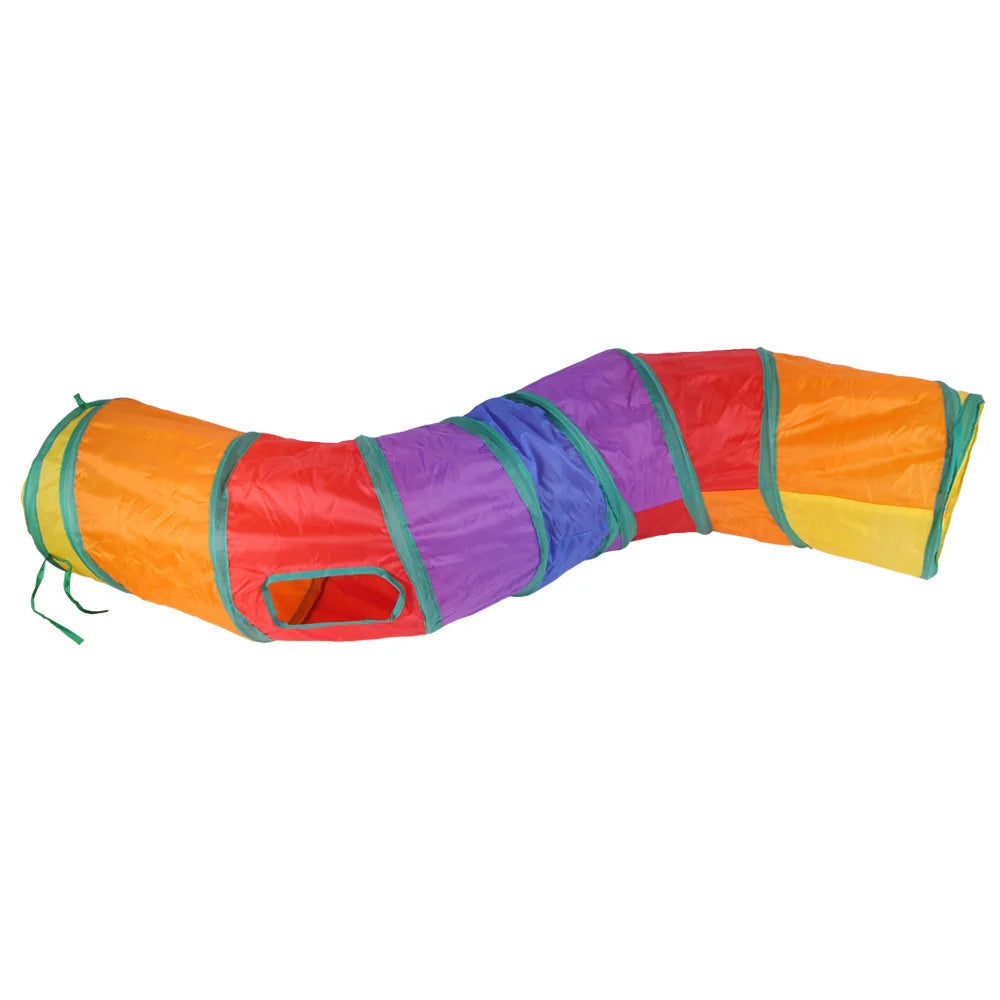 Snowy & Hope Multi-Shape Cat Play Tunnel