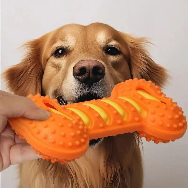 Snowy & Hope Rubber Bone Chew Toy