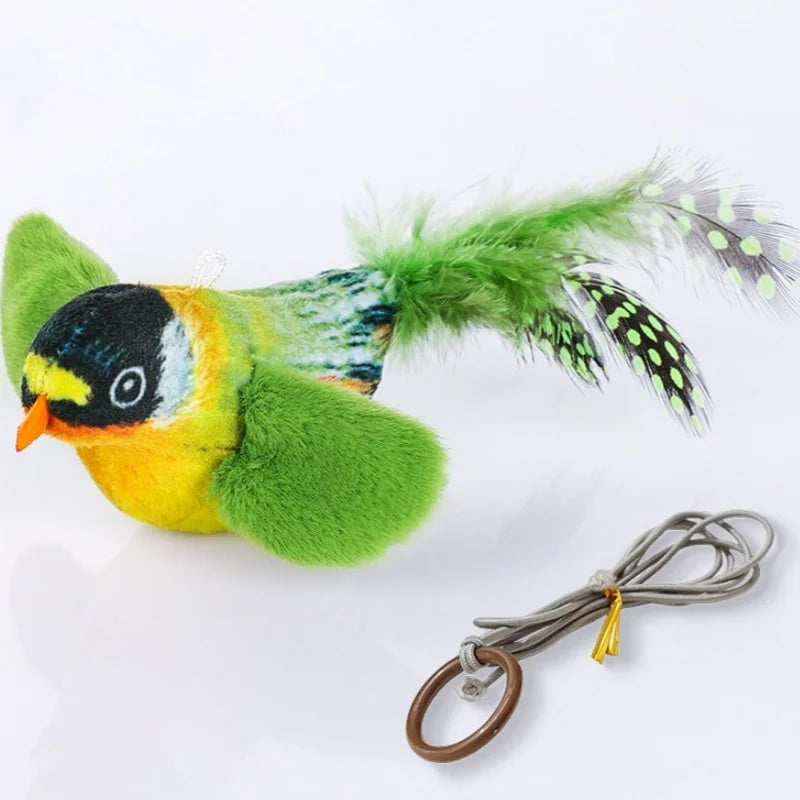 Snowy & Hope Chirping Catnip Bird
